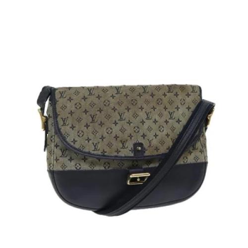 Pre-owned Canvas louis-vuitton-bags Louis Vuitton Vintage , Blue , Dam...