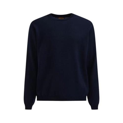 Blauwe Sweater Prima Classe Stijl Alviero Martini 1a Classe , Blue , H...