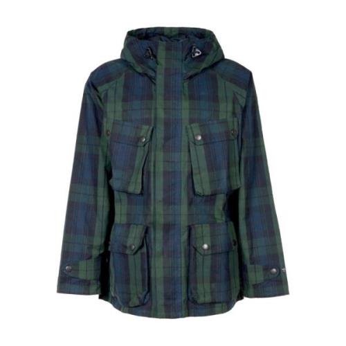 Cullins Casual Gewaxte Jas Blackwatch Barbour , Multicolor , Heren