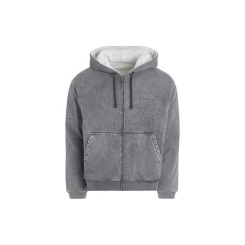 Omkeerbare Zip Hoodie in Multi Kleuren Guess , Gray , Heren