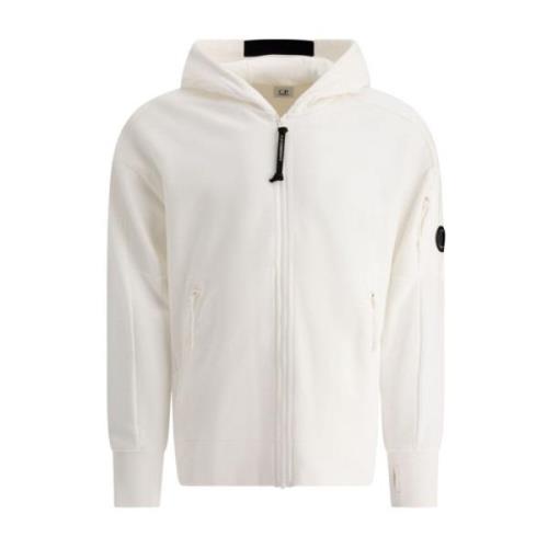 Hoodie Sweatshirt in verschillende kleuren C.p. Company , White , Here...