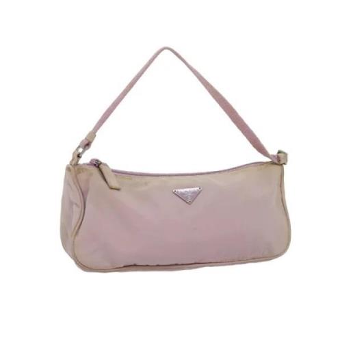 Pre-owned Nylon prada-bags Prada Vintage , Pink , Dames