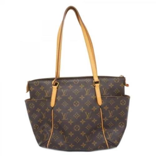 Pre-owned Canvas louis-vuitton-bags Louis Vuitton Vintage , Brown , Da...