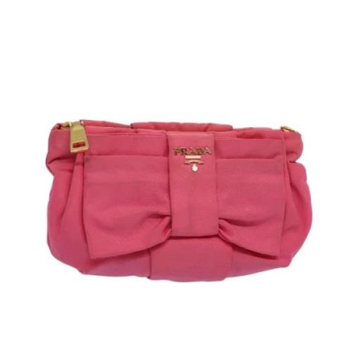 Pre-owned Nylon prada-bags Prada Vintage , Pink , Dames