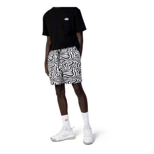 Heren Witte Print Shorts Dickies , Multicolor , Heren