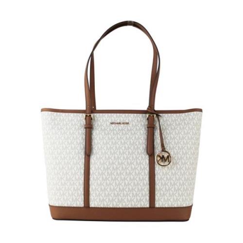 Handtas met schoudertas van Signature PVC Michael Kors , Beige , Dames