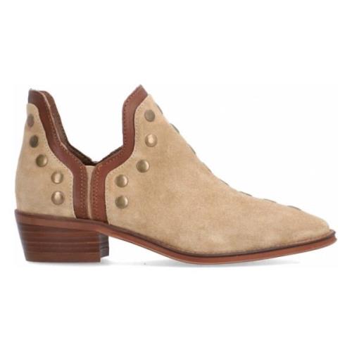 Enkellaarzen Alpe , Beige , Dames