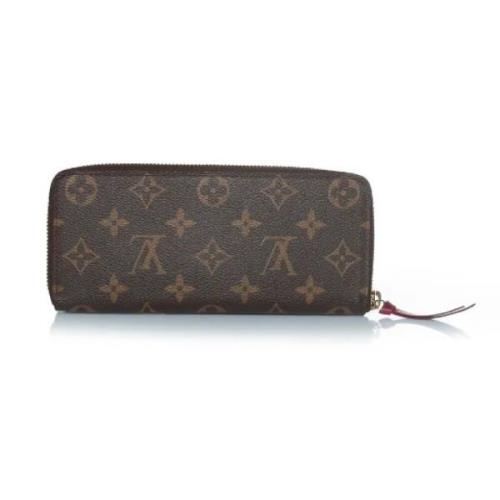 Pre-owned Canvas wallets Louis Vuitton Vintage , Brown , Dames