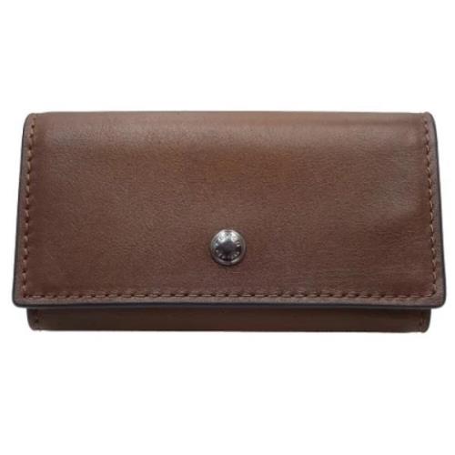 Pre-owned Leather key-holders Coach Pre-owned , Brown , Dames