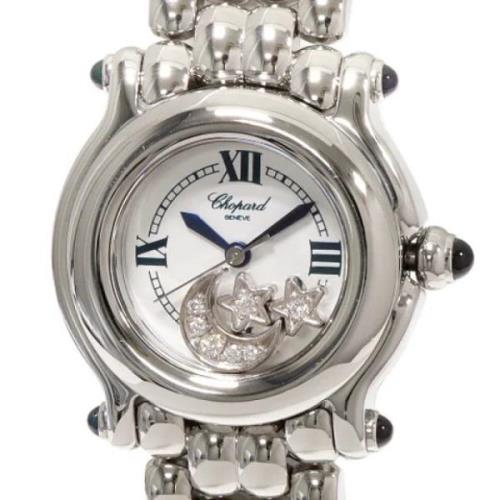 Pre-owned Metal watches Chopard Pre-owned , White , Dames