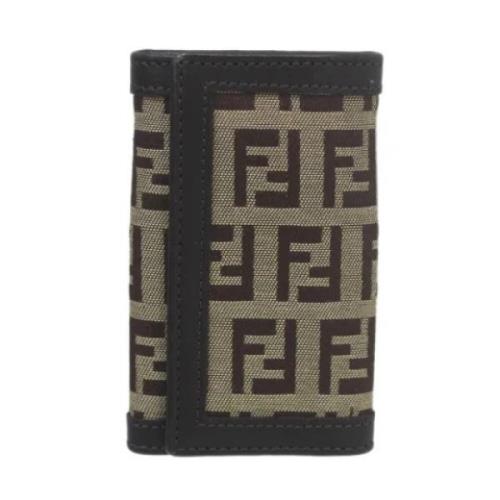 Pre-owned Fabric home-office Fendi Vintage , Brown , Dames