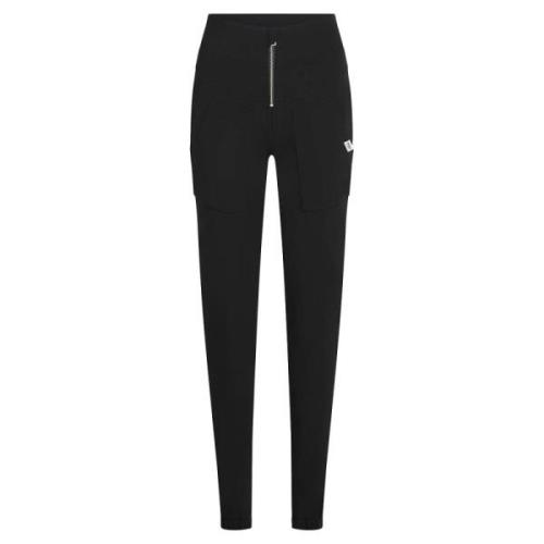 Casual broek met uniek ontwerp Penn&Ink N.Y , Black , Dames