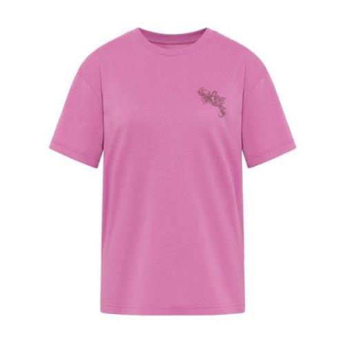 Relaxte T-shirt Lee , Pink , Dames