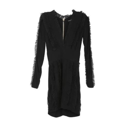 Pre-owned Fabric dresses Balmain Pre-owned , Black , Dames