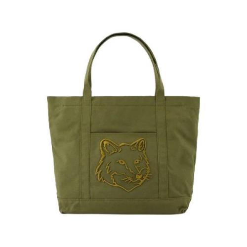 Cotton totes Maison Kitsuné , Green , Dames