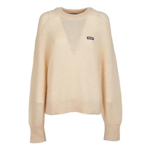 Licht Gebreide Logo Sweaters Collectie Rotate Birger Christensen , Bei...