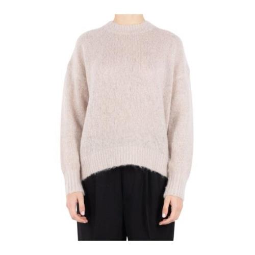 Beige Wol Mohair Mix Pullover Isabel Marant Étoile , Beige , Dames