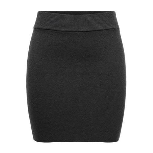 Korte Sweat Rok voor Vrouwen Jacqueline de Yong , Gray , Dames