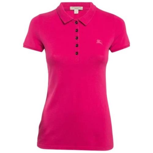 Pre-owned Fabric tops Burberry Vintage , Pink , Dames