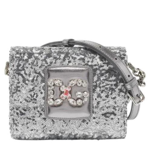 Pre-owned Leather crossbody-bags Dolce & Gabbana Pre-owned , Gray , Da...