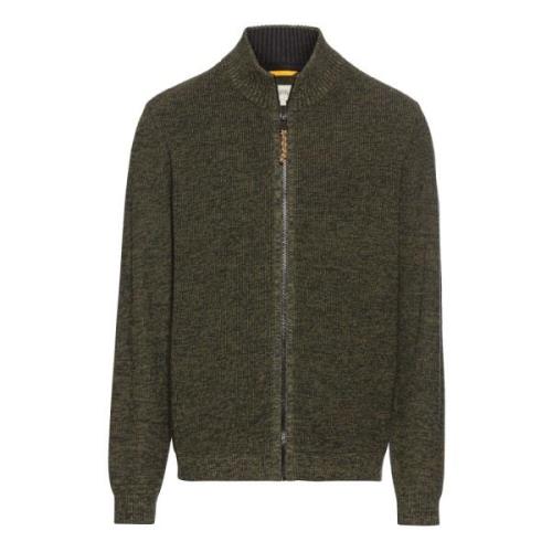 Cardigan met rits Camel Active , Green , Heren