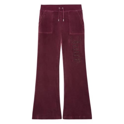 Lage Layla Broek Juicy Couture , Red , Dames