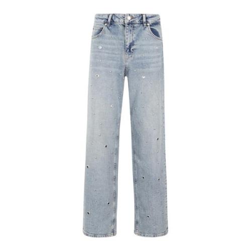 Eyelet Jeans voor stijlvolle outfits Essentiel Antwerp , Blue , Dames