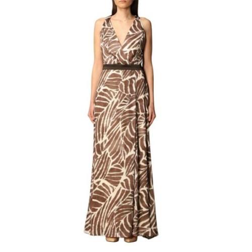 Elegant Array Jurk Hanita , Brown , Dames