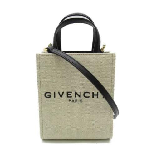 Pre-owned Canvas shoulder-bags Givenchy Pre-owned , Beige , Dames