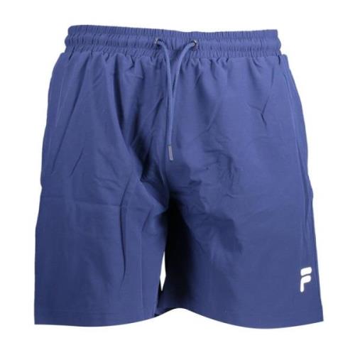 Blauwe Heren Zwembroek met Zakken Fila , Blue , Heren