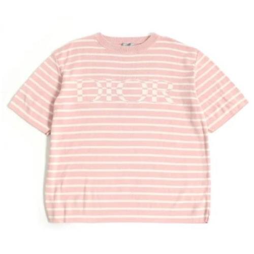 Pre-owned Canvas tops Dior Vintage , Pink , Dames