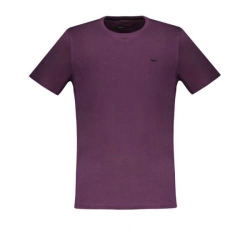 T-Shirt Korte Mouwen Mannen Paars Harmont & Blaine , Purple , Heren