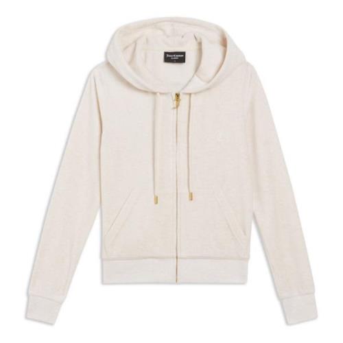 Gouden hoodie met Robertson-stijl Juicy Couture , Beige , Dames