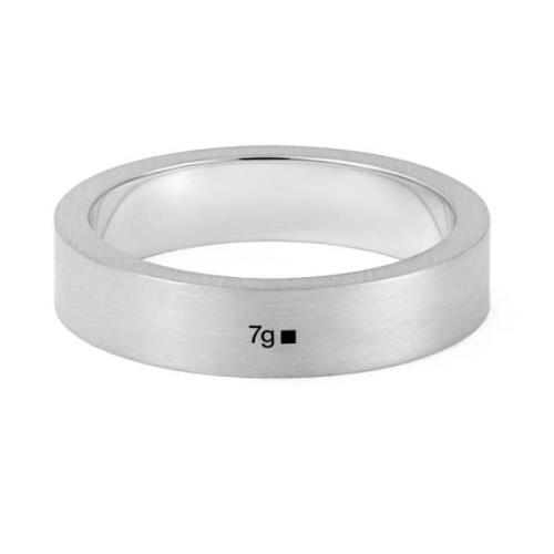 Lint Ring Gemaakt in Frankrijk Le Gramme , Gray , Unisex