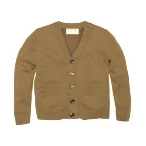 Kasjmier Cardigan voor Mannen MC2 Saint Barth , Brown , Heren