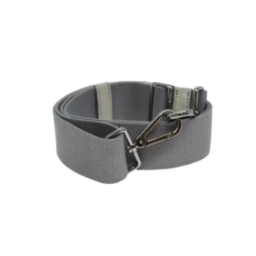 Pre-owned Canvas belts Prada Vintage , Gray , Dames