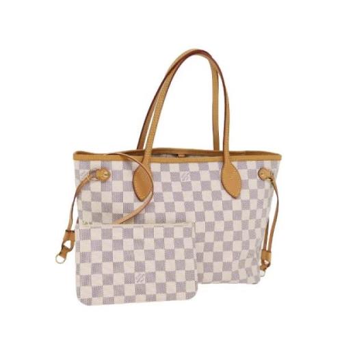 Pre-owned Canvas louis-vuitton-bags Louis Vuitton Vintage , Beige , Da...