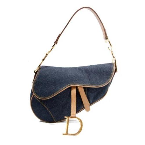 Pre-owned Denim dior-bags Dior Vintage , Blue , Dames