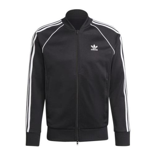 Sportieve Track Jacket Adidas Originals , Black , Heren