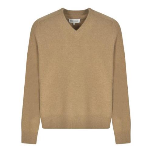 Stijlvolle Sweaters Collectie Maison Margiela , Brown , Heren