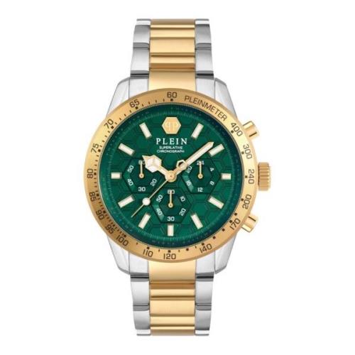 Herenhorloge Pleinmeter Chrono Philipp Plein , Green , Heren