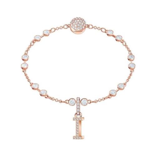 Charm voor dames, Alfabet I Kristal Roségoud 5437611 Swarovski , Yello...