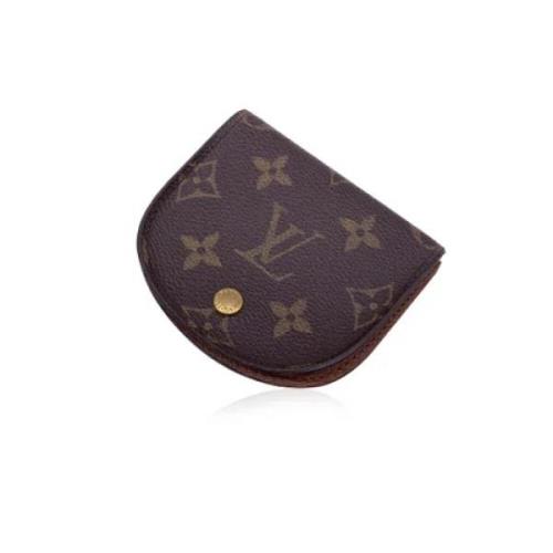 Pre-owned Canvas wallets Louis Vuitton Vintage , Brown , Dames