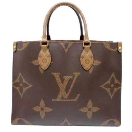 Pre-owned Fabric louis-vuitton-bags Louis Vuitton Vintage , Brown , Da...