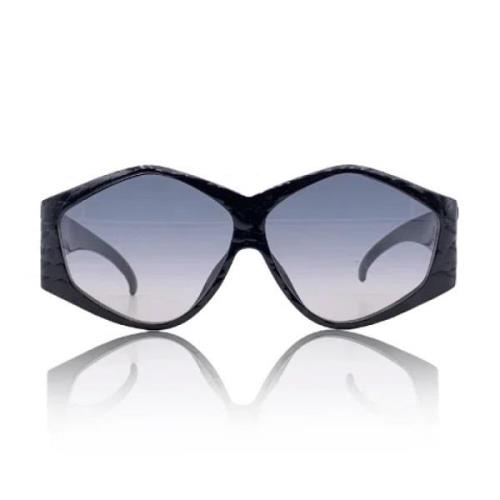 Pre-owned Plastic sunglasses Dior Vintage , Black , Dames