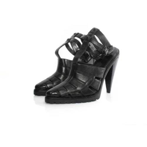 Pre-owned Leather heels Alexander Wang Pre-owned , Black , Dames