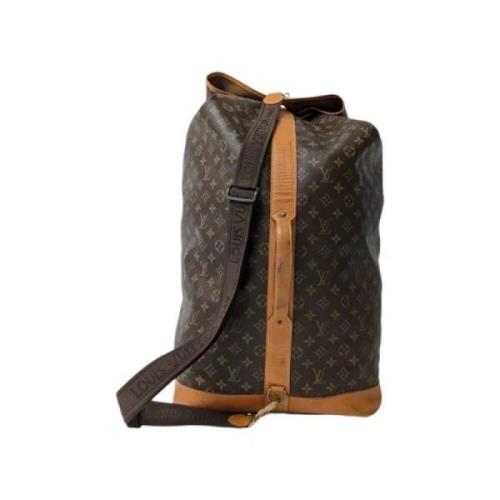 Pre-owned Fabric louis-vuitton-bags Louis Vuitton Vintage , Brown , He...