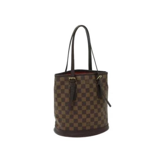 Pre-owned Canvas louis-vuitton-bags Louis Vuitton Vintage , Brown , Da...