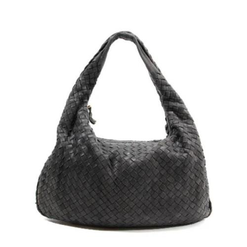 Pre-owned Leather shoulder-bags Bottega Veneta Vintage , Black , Dames