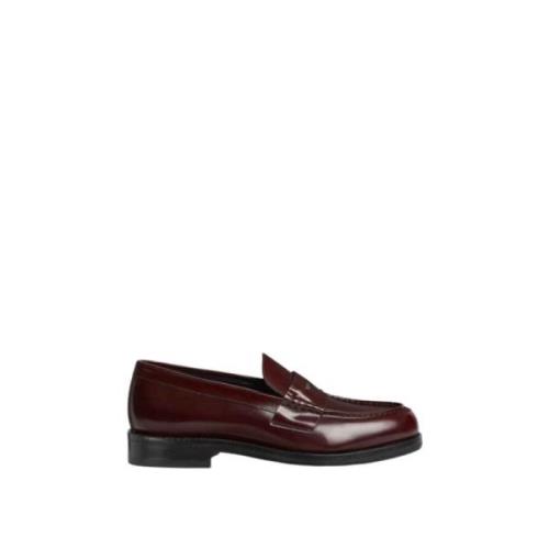 Zilveren Loafer met Masker Detail Dsquared2 , Red , Heren